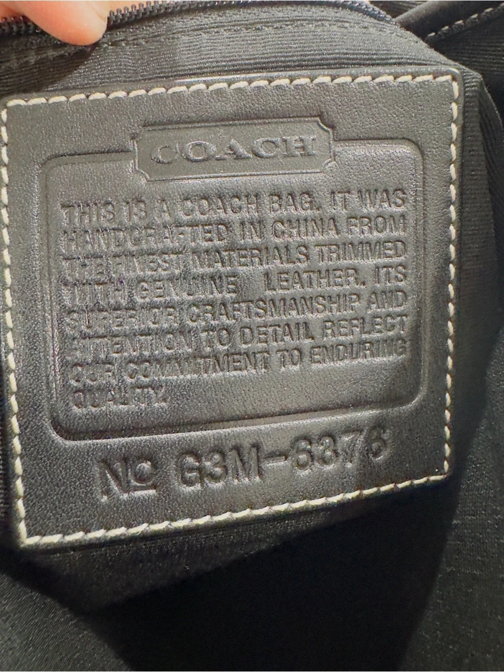 COACH VINTAGE SOHO JACQUARD Black and Gray Patterned Women's Bag.